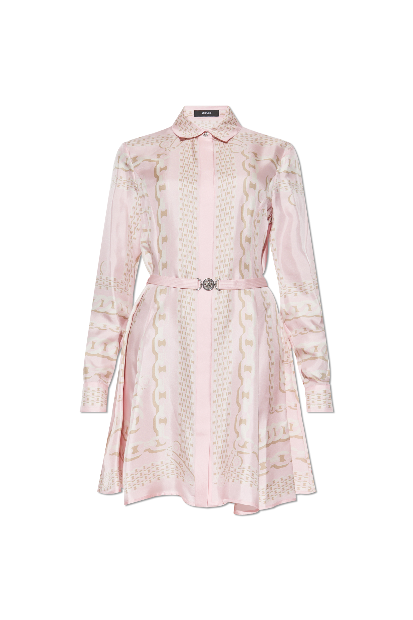 Versace Silk dress with Barocco Chain pattern | Women's | Vitkac